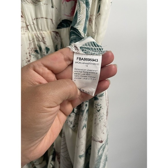 Floerns Womens Sleeveless Halter Neck Vintage Floral Print Maxi Dress Multi - Picture 6 of 10